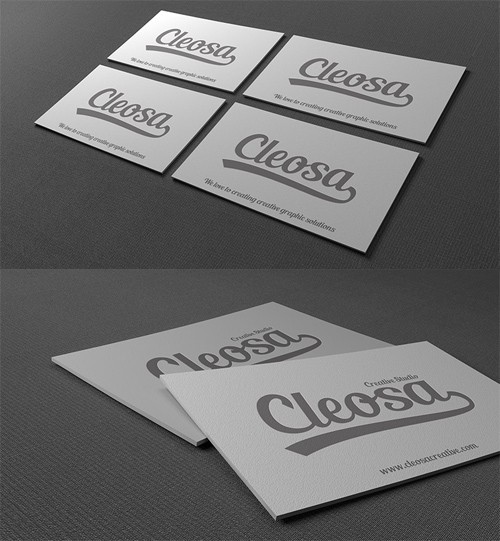 2 Business Card Mock ups PSD