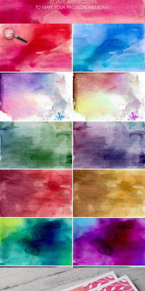 Watercolor Texture Pack