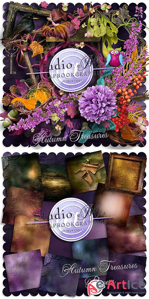 Scrap - Autumn Treasures PNG ad JPG