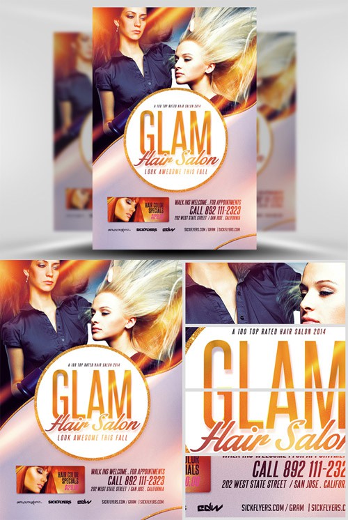 Salon Flyer Template