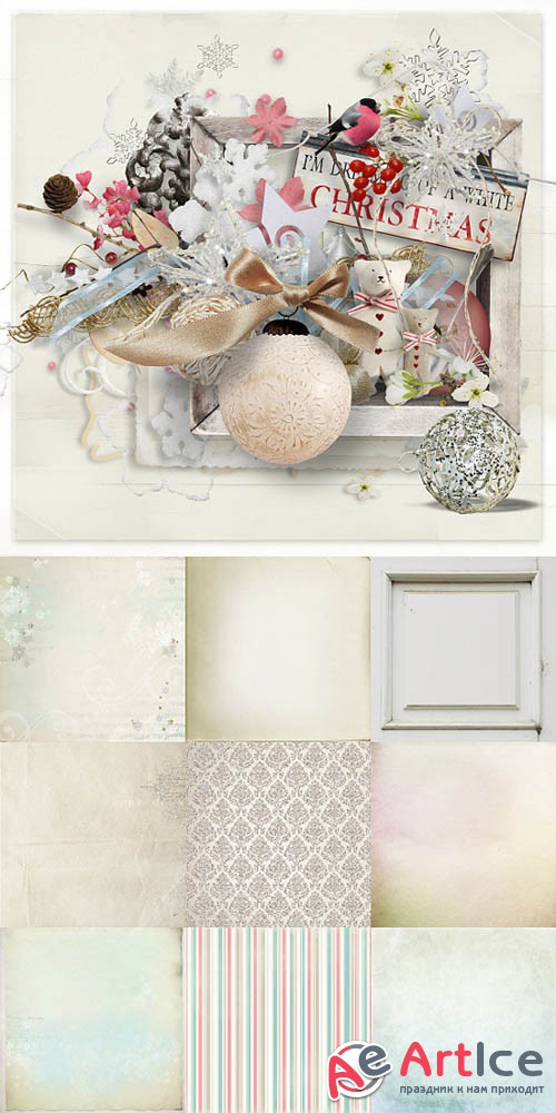 Scrap - December Romance PNG and JPG