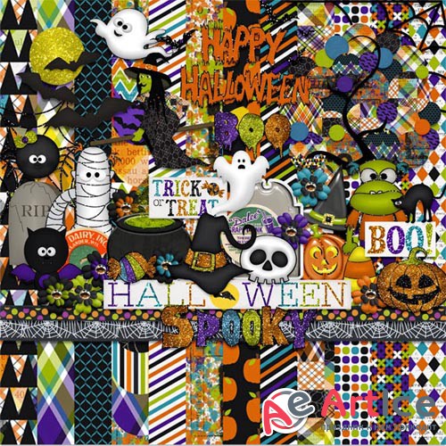 Kits - HallOween Boo! PNG and JPG