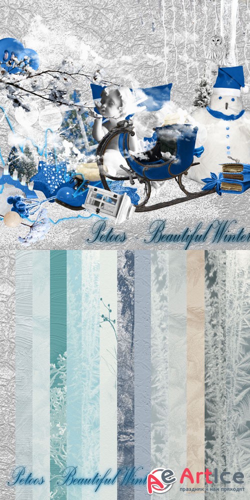 Scrap - Beautiful Winter PNG and JPG