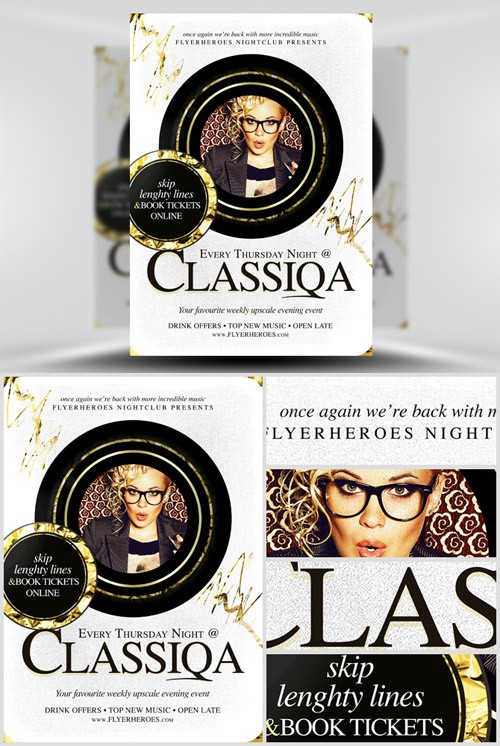 Classiqa Flyer Template