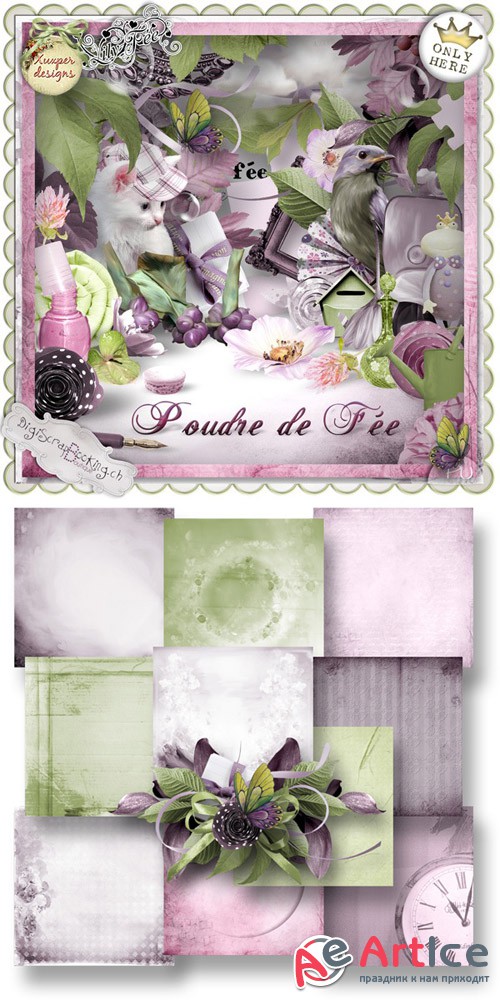 Scrap - Poudre de Fee PNG and JPG