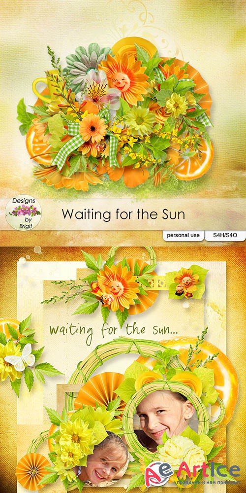 Scrap - Waiting for the Sun PNG and JPG