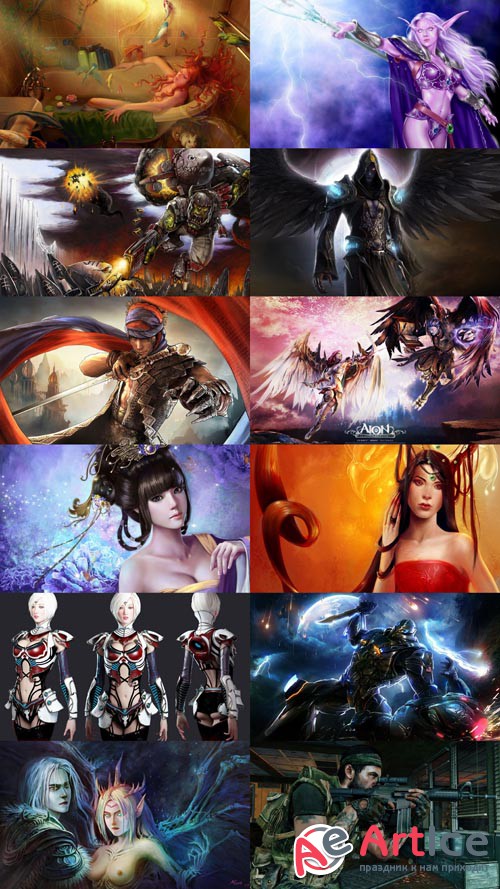 Beautiful Fantasy Wallpapers Set 31