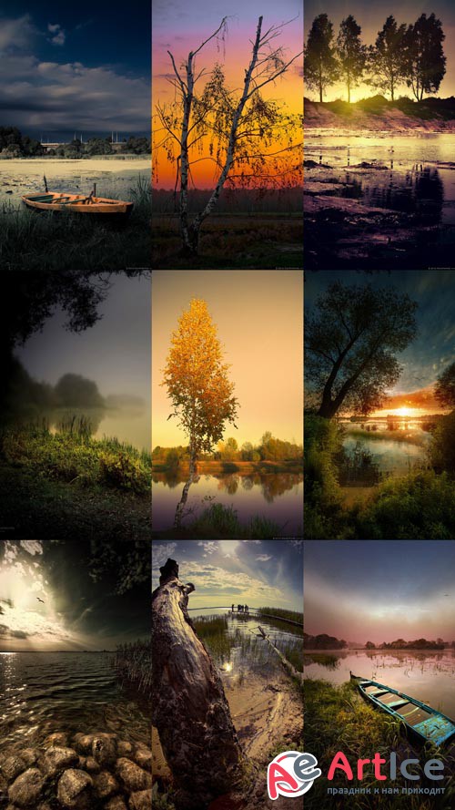 Nature Landscape Backgrounds JPG Files