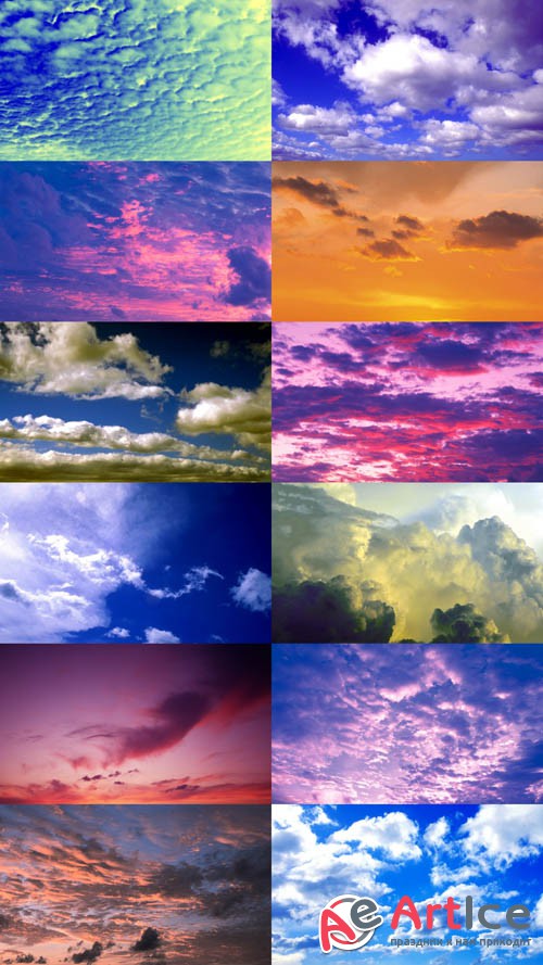 Clouds Wallpapers Set 2 JPG Files