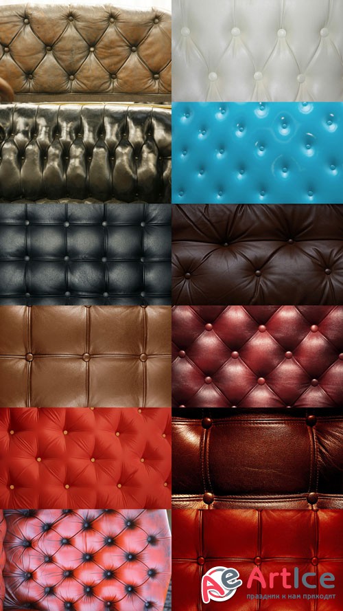 Leather Upholstery Textures JPG Files