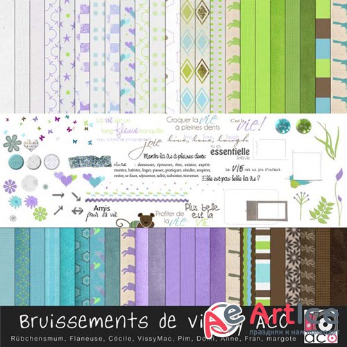 Scrap - Bruissements de Vie PNG and JPG