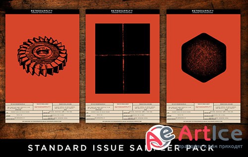 10 Standard Issue Vector Textures Pack