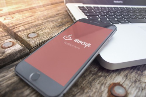 iPhone 6 Mockup Pier PSD