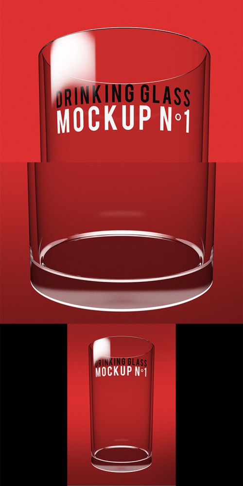 Drinking Glass Mockup N 1