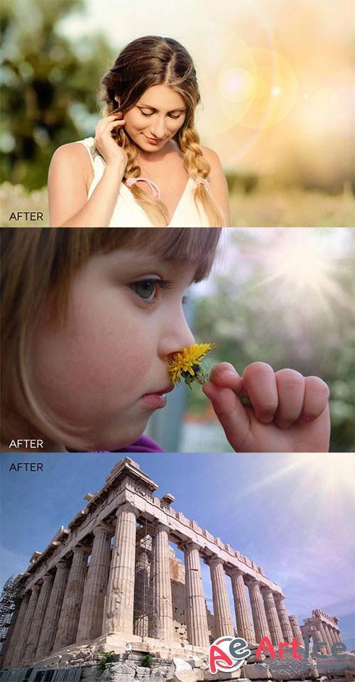 35 Light Effect Overlays