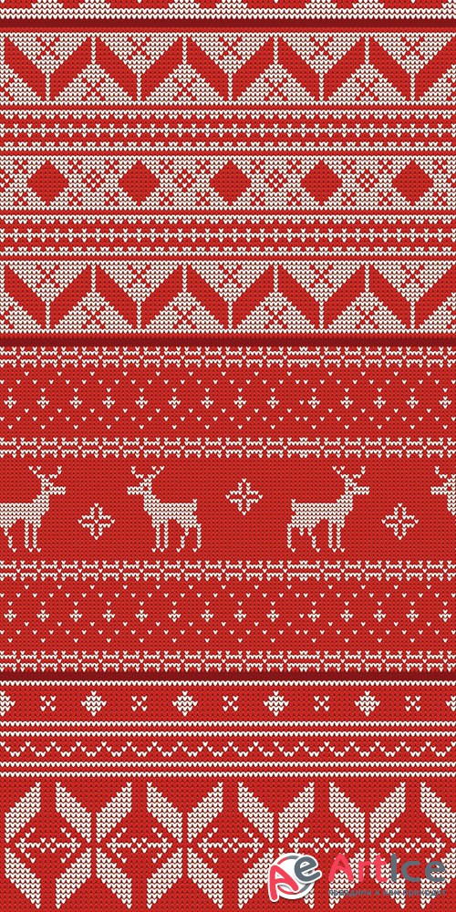 4 Seamless Knitted Christmas Jumper Patterns