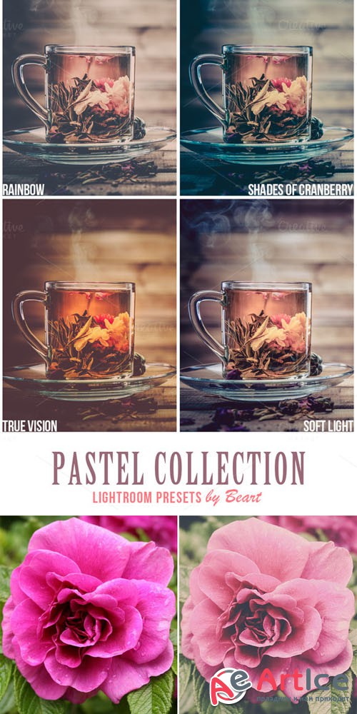 Pastel Colors Lightroom Presets - Creativemarket 107361