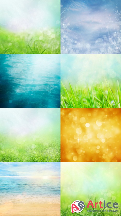 Natural Backgrounds JPG Files