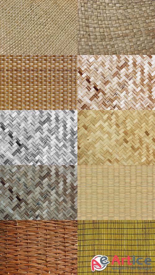 Wicker Textures JPG Filles