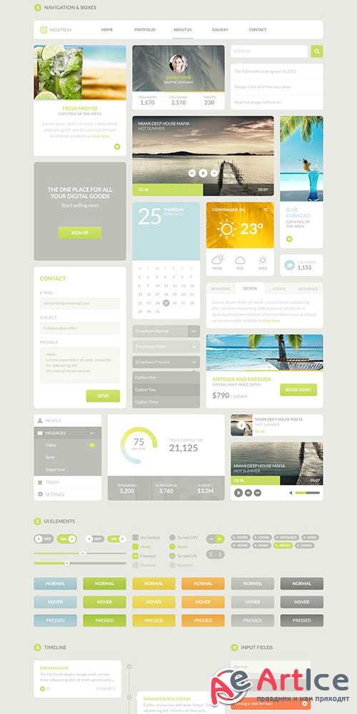 Mojito UI Kit