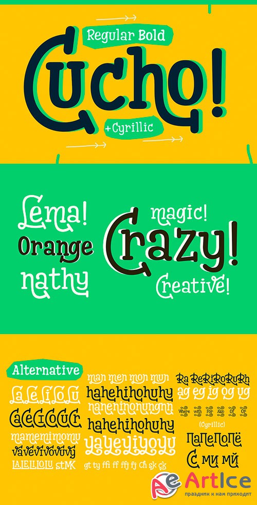 Cucho Family font