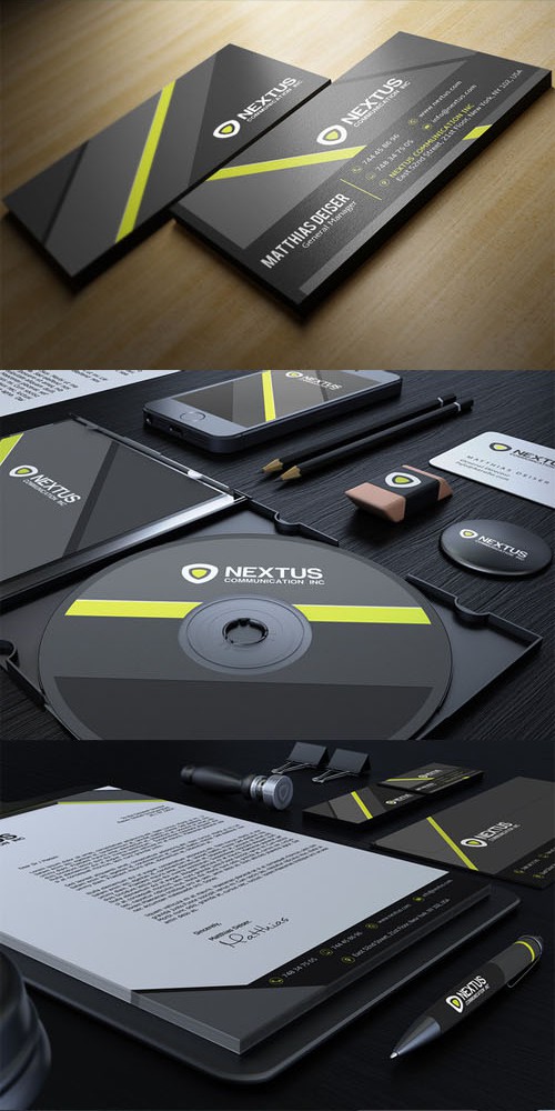 Grey Corporate Identity