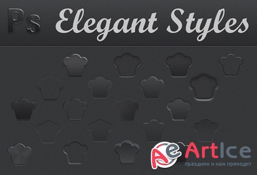 Elegant Photoshop Styles from Design TNT