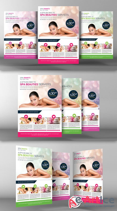 Dream Spa Flyer Template - CM 96461