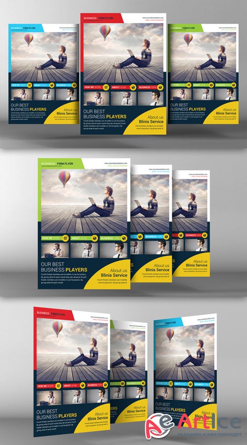 Corporate Business Flyer Template - CM 95633