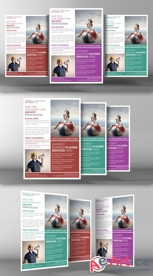 Corporate Business Flyer Template - CM 96392