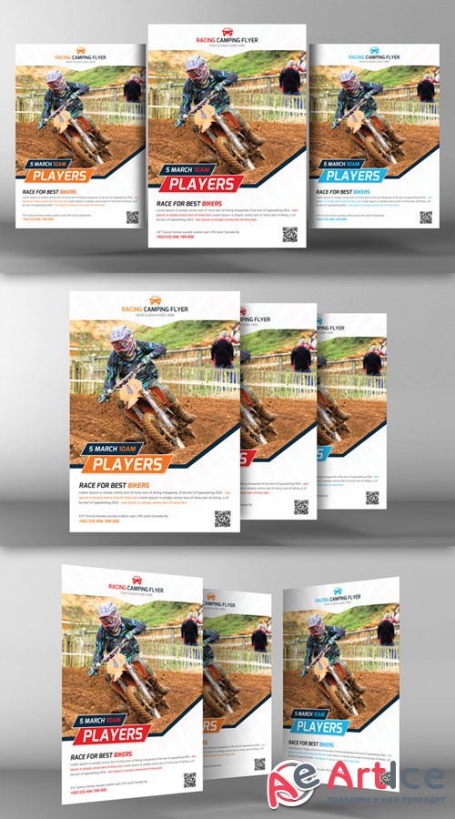 Bike Racing Flyer Template - CM 94088