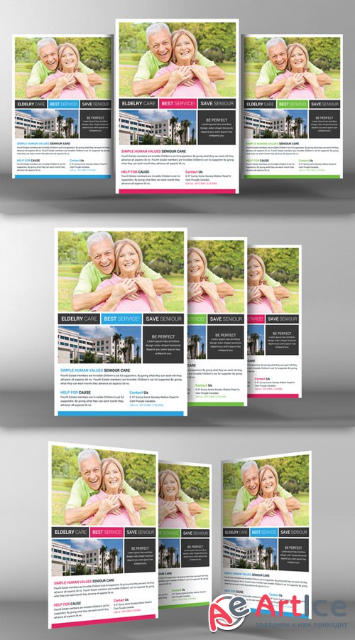 Senior Care Flyer Template - CM 94106