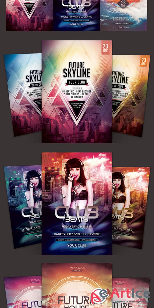 Party Flyer Bundle Vol.02 - CM 126269