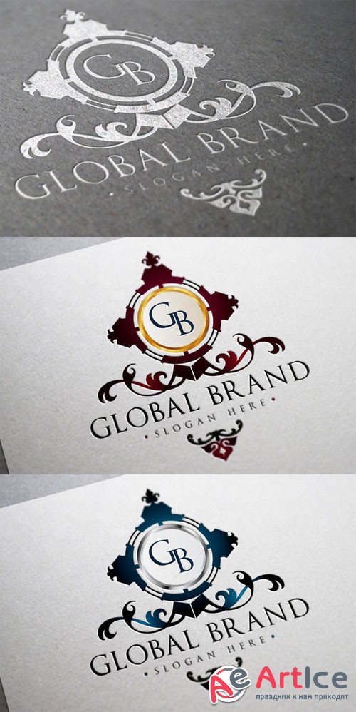 Global Brand Logo Template - CM 11885