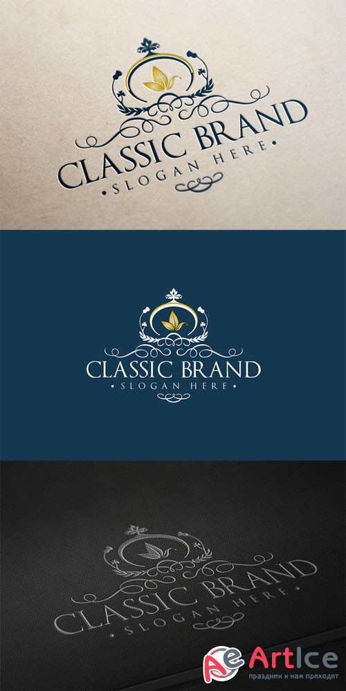 Classic Brand Logo Template - CM 12157