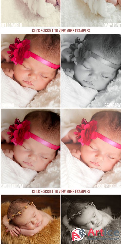 Newborn Baby Lightroom Presets - CM 143740