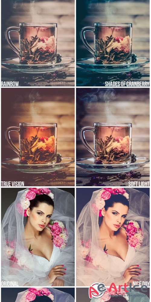 Pastel Colors Photoshop Actions - CM 137785