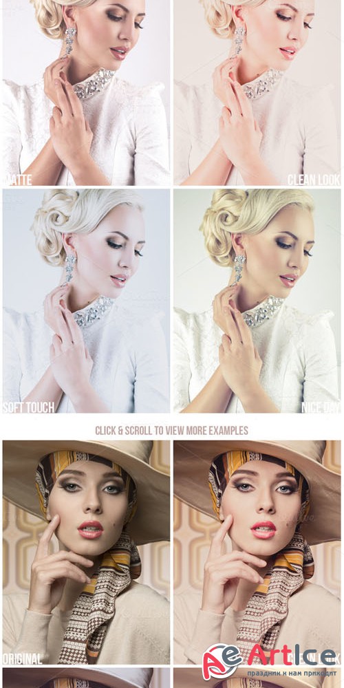 Vintage Wedding Photoshop Actions - CM 153624