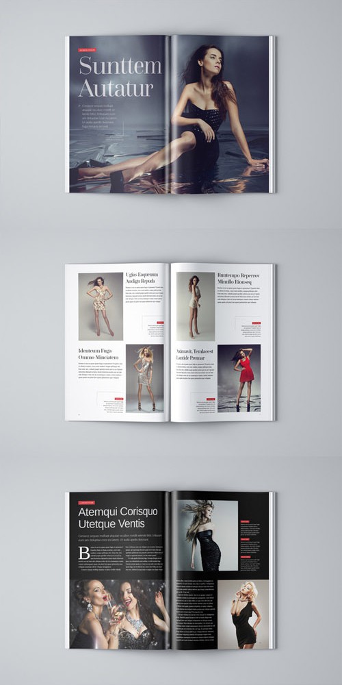 Get Magazine Template