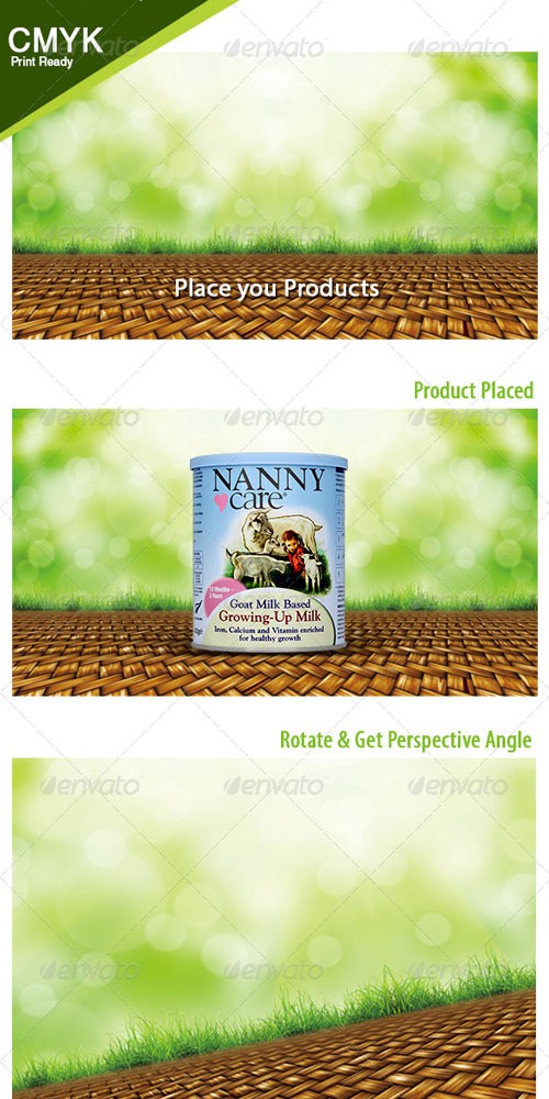 Mat Floor for Product Placement PSD