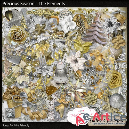 Scrap - Precious Season JPG and PNG