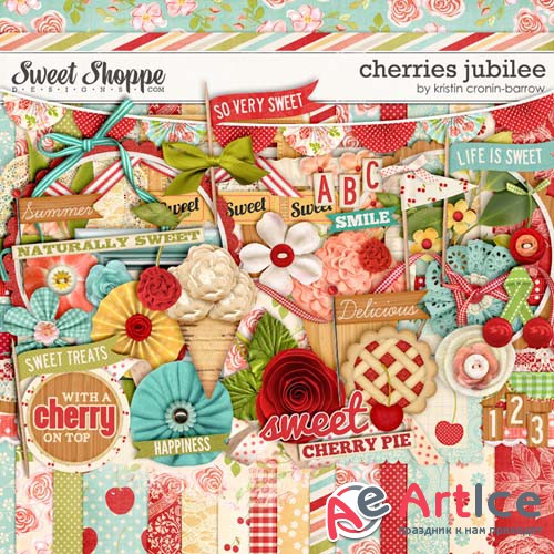 Scrap - Cherries Jubilee JPG and PNG