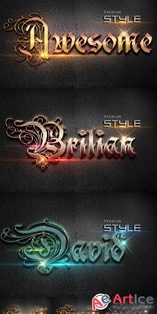 10 Shine Styles V.9 - Creativemarket 193178