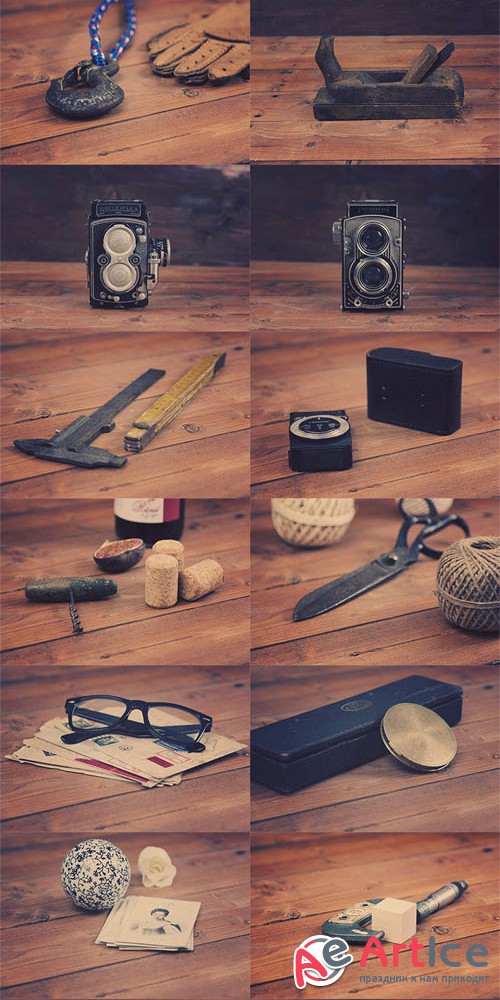 53 Hi-Res Vintage Style JPG Photos