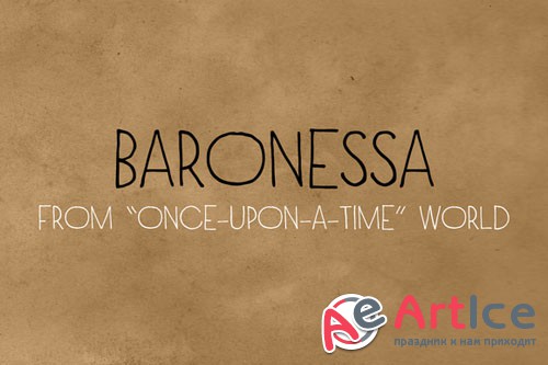 Baronessa Font - Creativemarket 11558