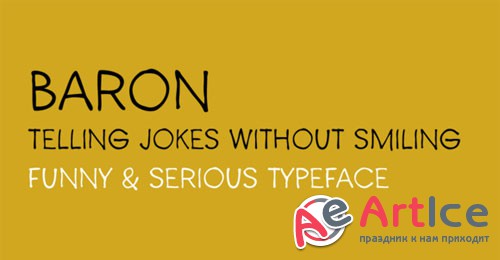 Baron Font - Creativemarket 12281