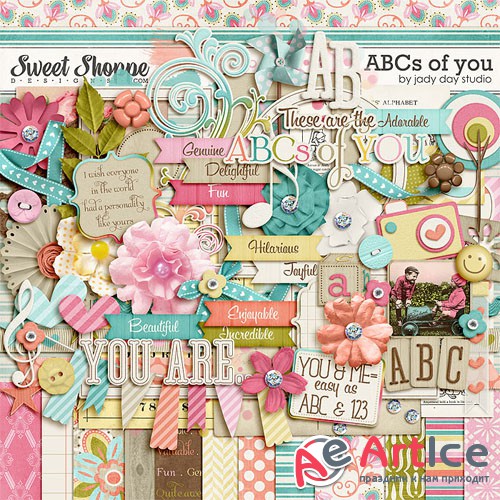 Scrap - The ABC's Of You JPG and PNG