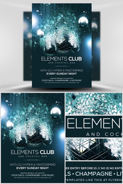 Elements Flyer Template