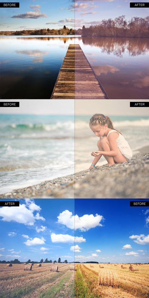 Haze Photoshop Actions