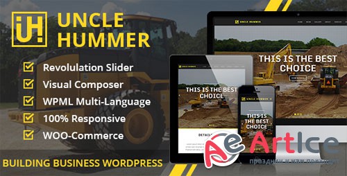 Uncle Hummer v2.1.3 - Responsive WordPress Building Theme - Themeforest 8942592